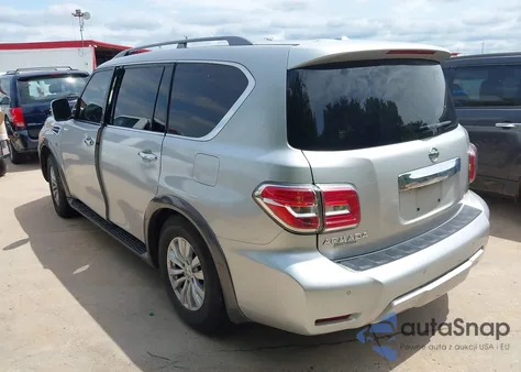 2017 Nissan Armada Sv из США, поврежденный, VIN JN8AY2NC4H9505935